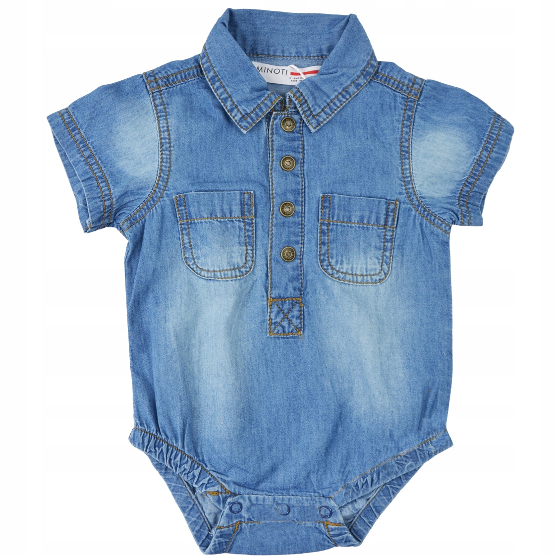 Dupačky - Baby Rampers Minoti 68 modrá