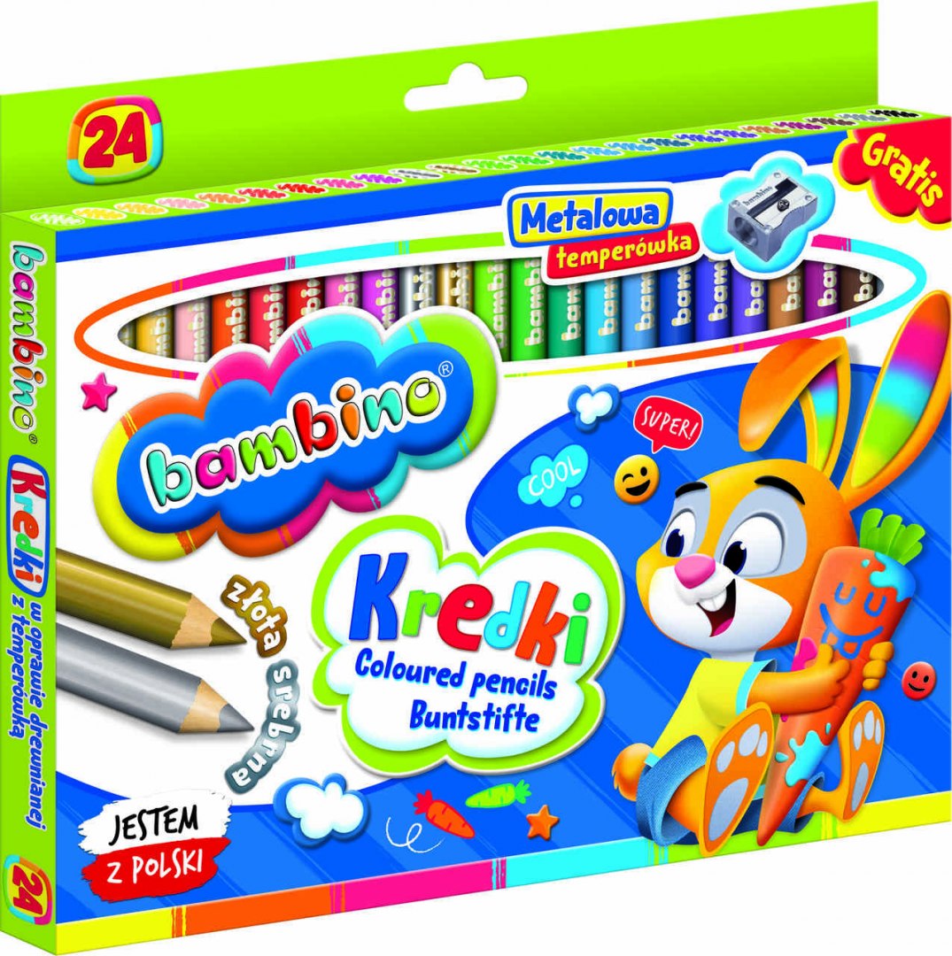 Bambino ceruzky ceruzky 32537 24 ks.