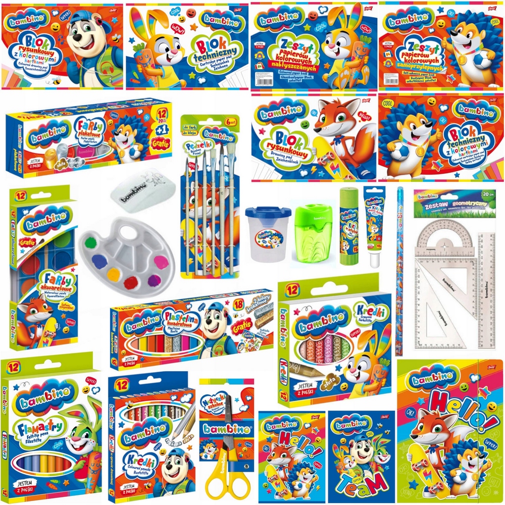 BAMBINO SCHOOL LAYETTEET XXL PLASTOVÁ SÚPRAVA 25e