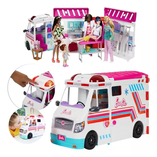 BARBIE HKT79 Ambulancia Mobilná ambulancia