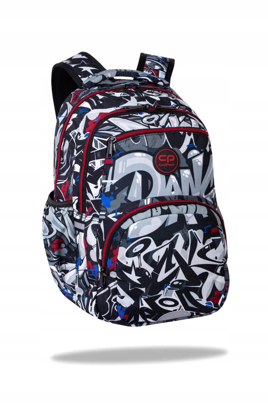 Dvojkomorový Batoh Coolpack Pick Street Art pre Študentov