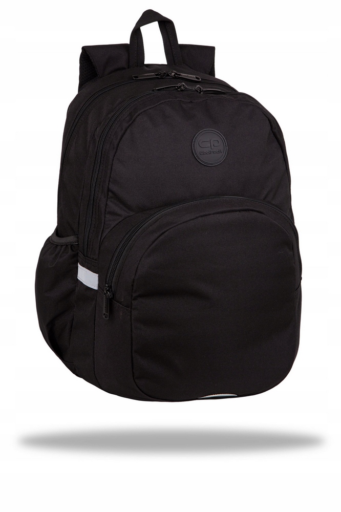 Školský batoh Coolpack Rider Black s mnohými funkčnými vreckami