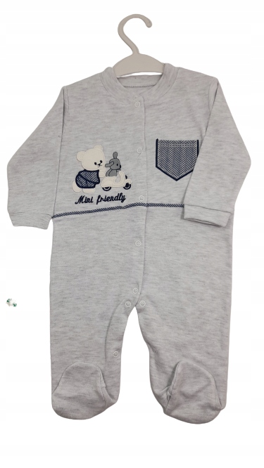 Dojčensky overal - PAJACYK BAYBAYLIFE 74 GREY