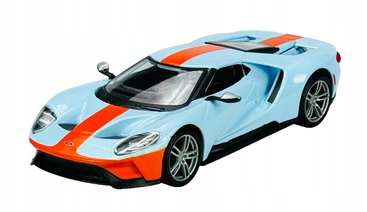 BBURAGO 2019 FORD GT BLUE 1:32 KOV NOVÝ MODEL 43000