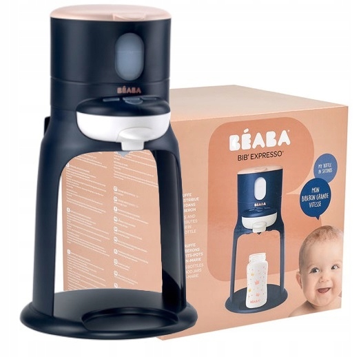 Beaba Bib Expresso Milk Mlieko 3in1 nočná modrá