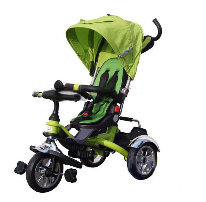 Bemi-trike 6in1 rotačné sedadlo čerpané kolesami