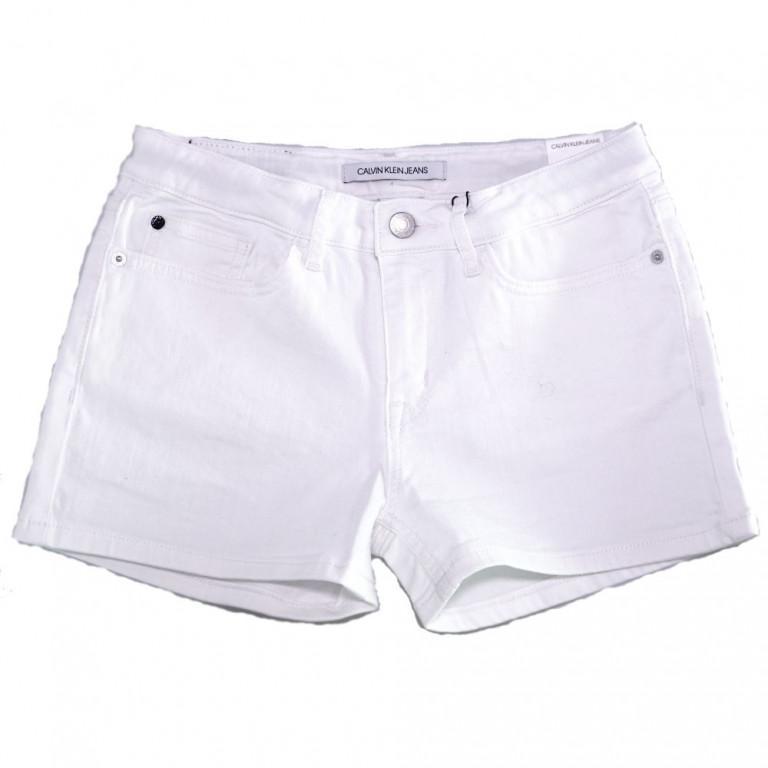 Detská košeľa - Kraťasy calvin klein 170 biely