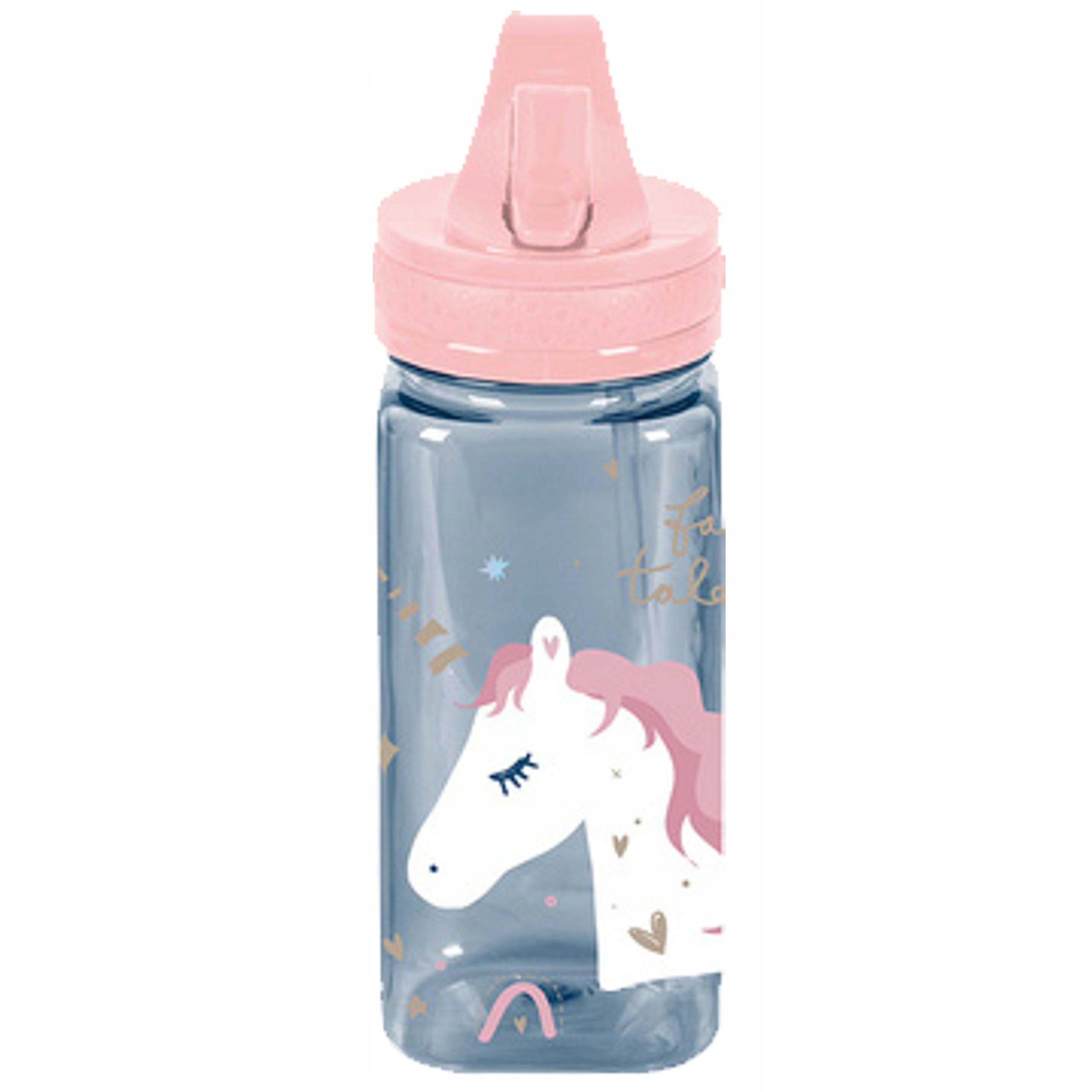 Detský desiatový box, fľaša - Fľaša na fľašu s vodou Unicorn pre dievča