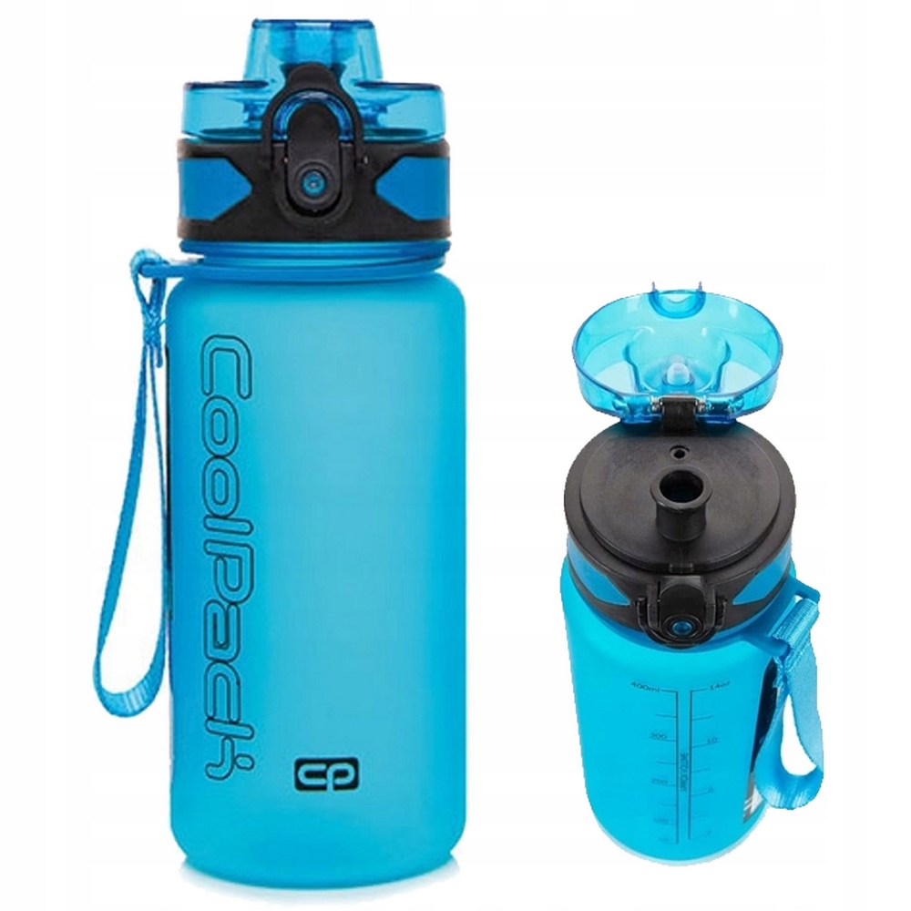 Detský desiatový box, fľaša - Coolpack Brisk Mini 400 ml mix fľaša s vodou 1 ks