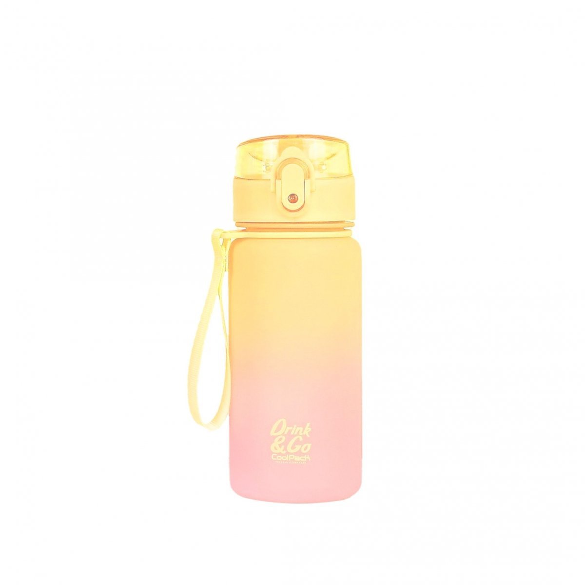 Detský desiatový box, fľaša - Coolpack Brisk Mini Gradient Peach 400 ml fľaša na vodu