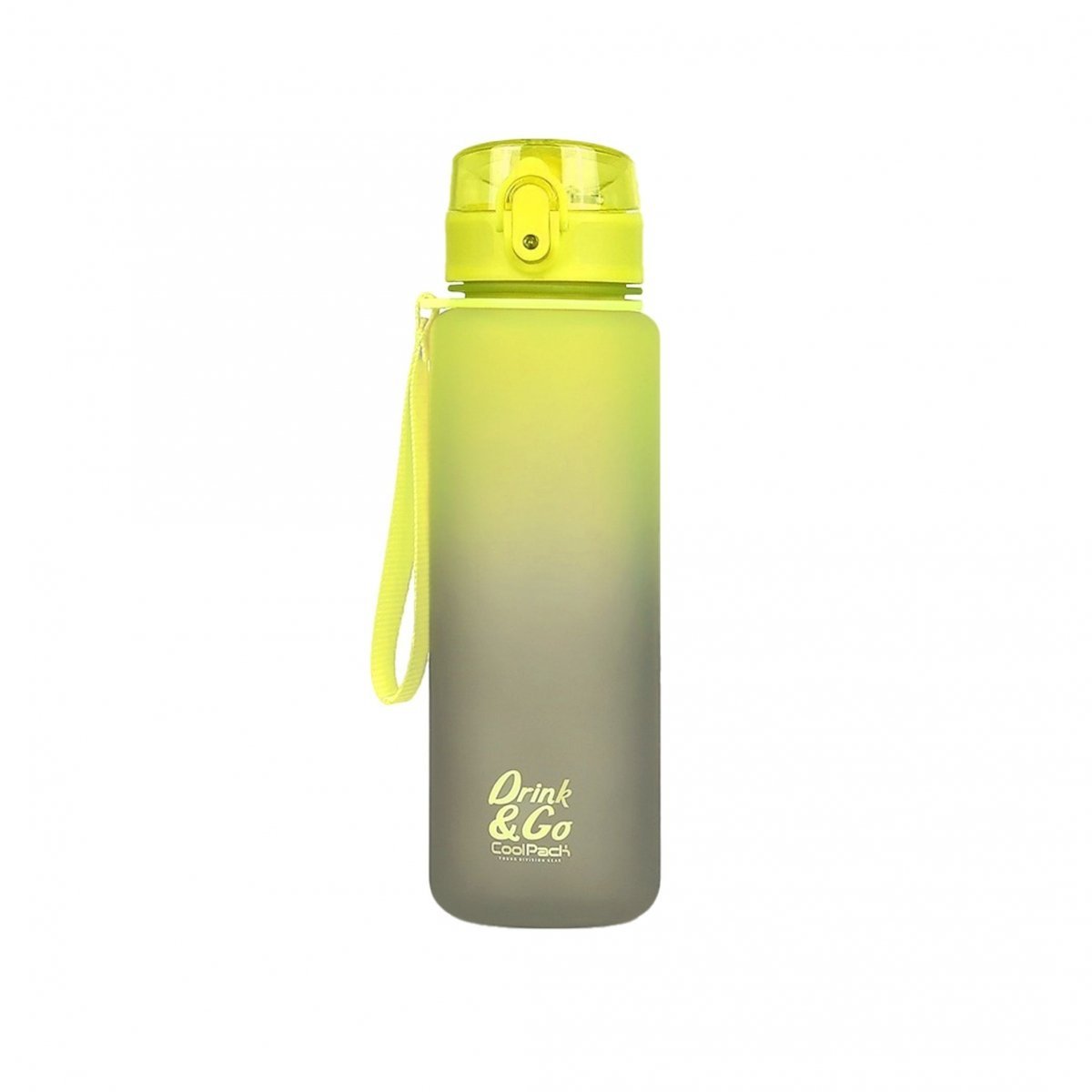 Detský desiatový box, fľaša - Coolpack Brisk Bidon žltý gradient citrón 600 ml