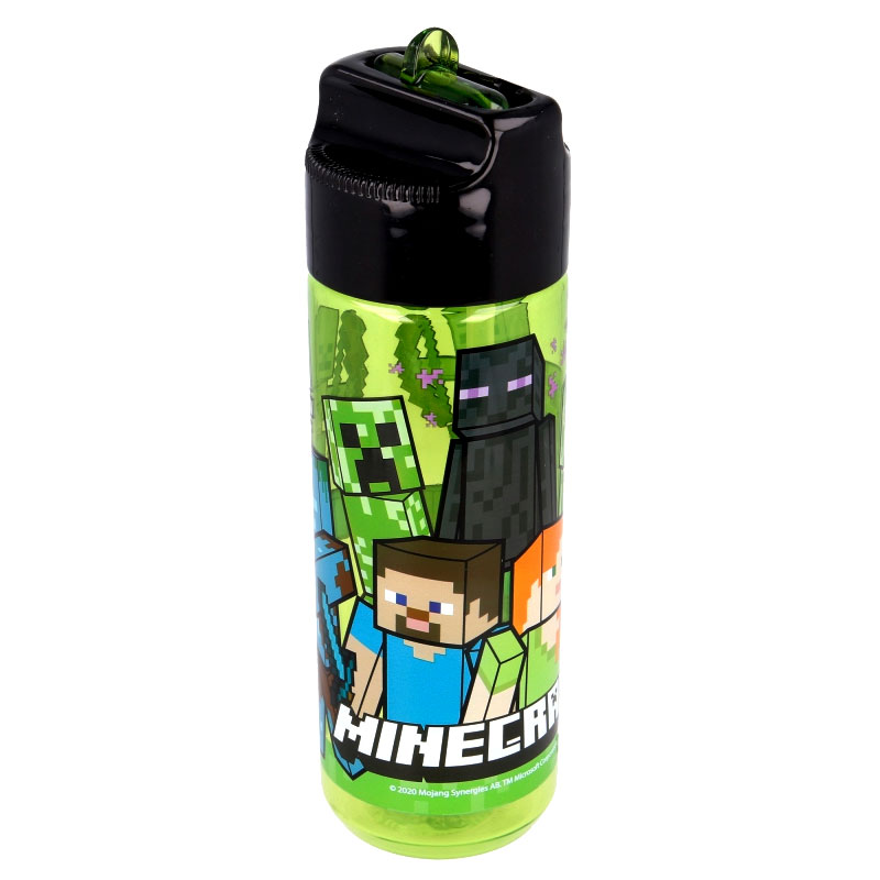 Detský desiatový box, fľaša - Minecraft 540 ml fľaša na vodu