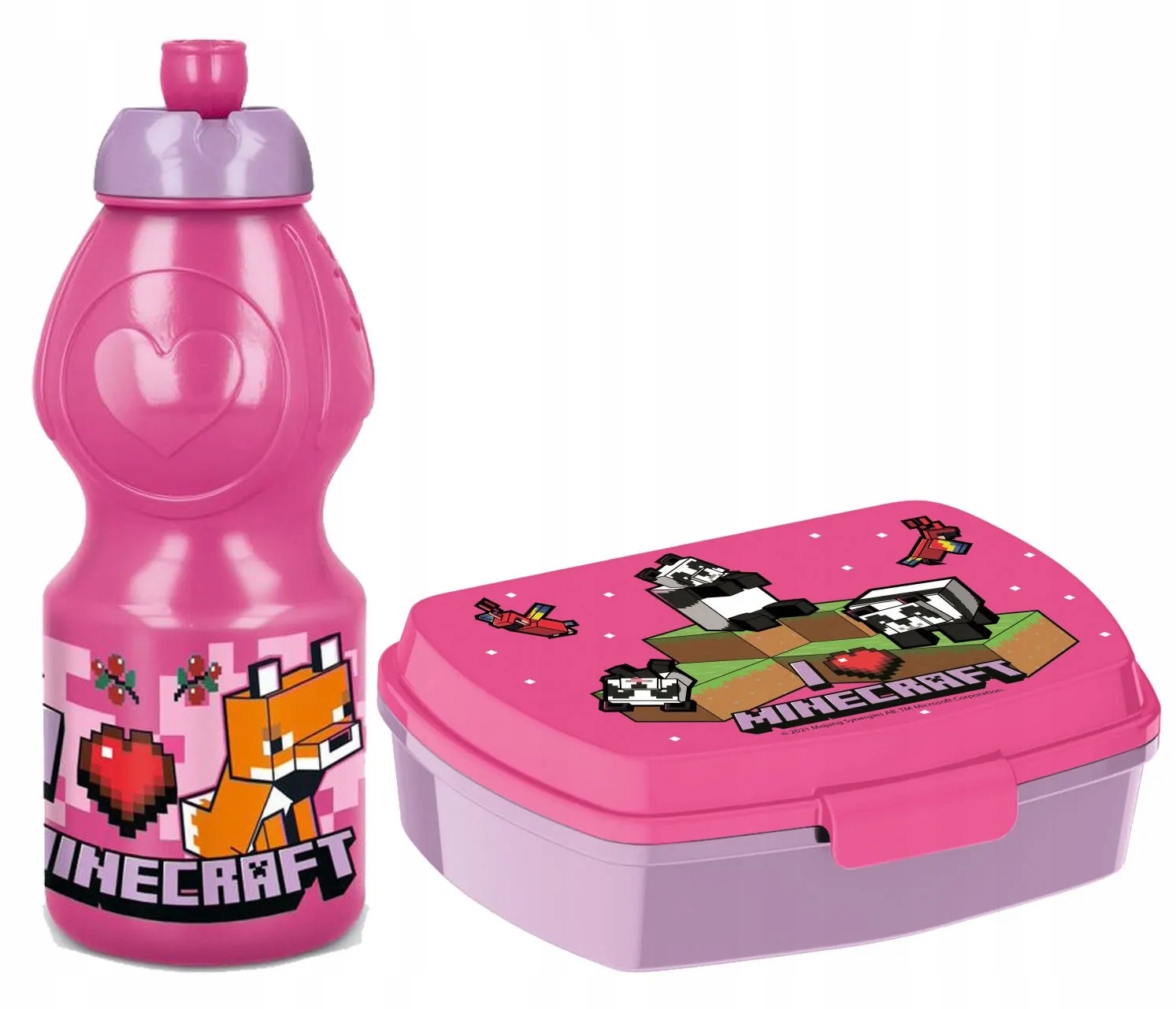Detský desiatový box, fľaša - Sesterský obed Bento na 1650 ml kontajner
