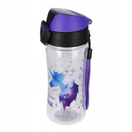 Detský desiatový box, fľaša - FĽAŠA NA VODU STARPAK 420 ml GALAXY JEDNOROŽEC JEDNOROŽEC