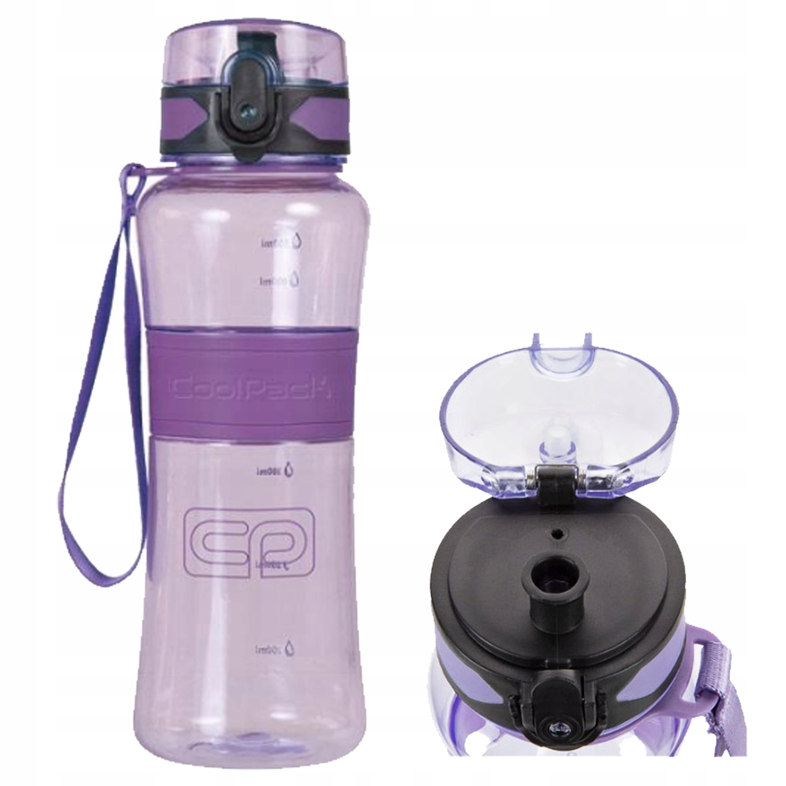 Detský desiatový box, fľaša - Coolpack Tritanum 550 ml Zmiešajte školskú fľašu s vodou 1 ks.