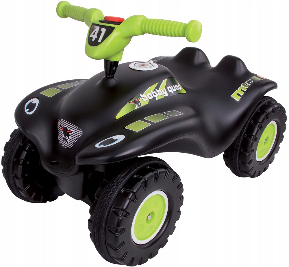 Big Bobby Ride Quad tiché kolesá rusher zvuk