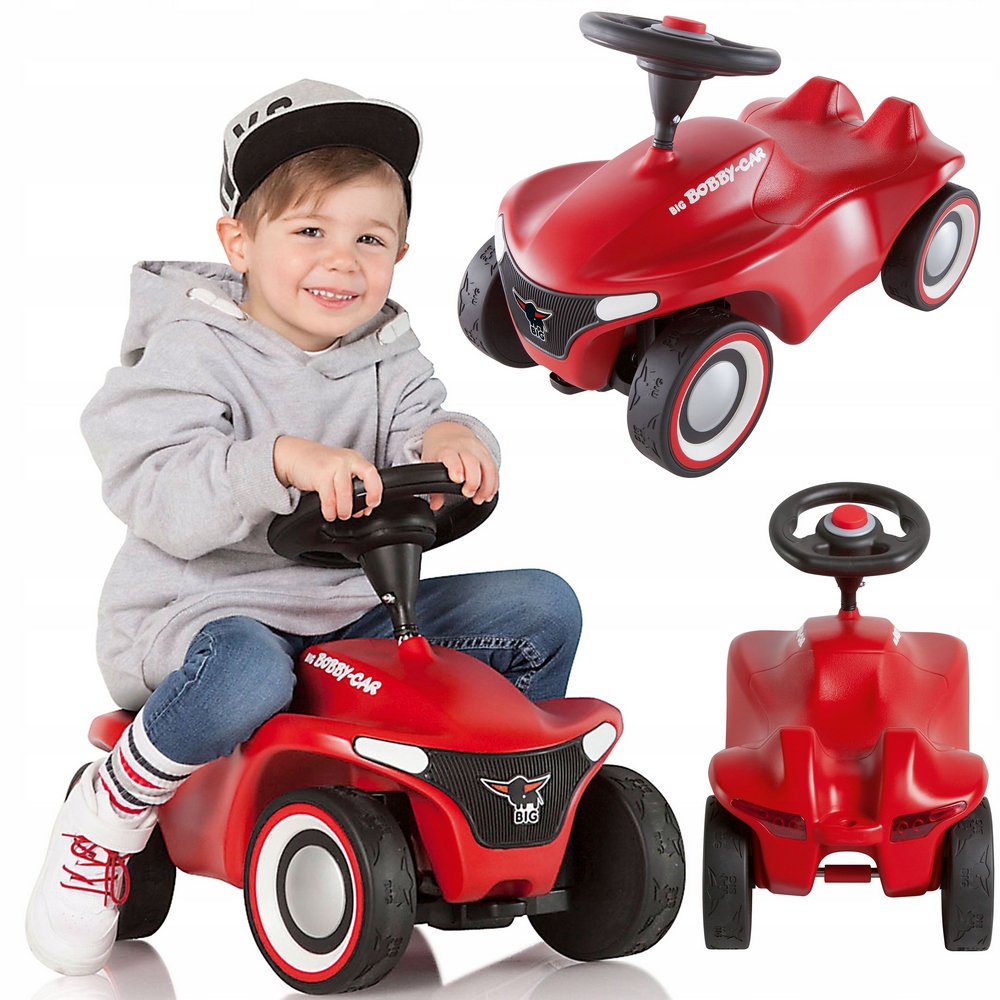 Big Bobby Car Neo Red Red Red Ride