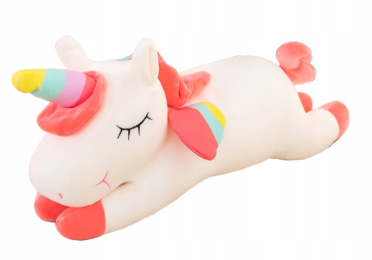 Plyšový vankúš na opierku hlavy VEĽKÝ UNICORN MASCOT