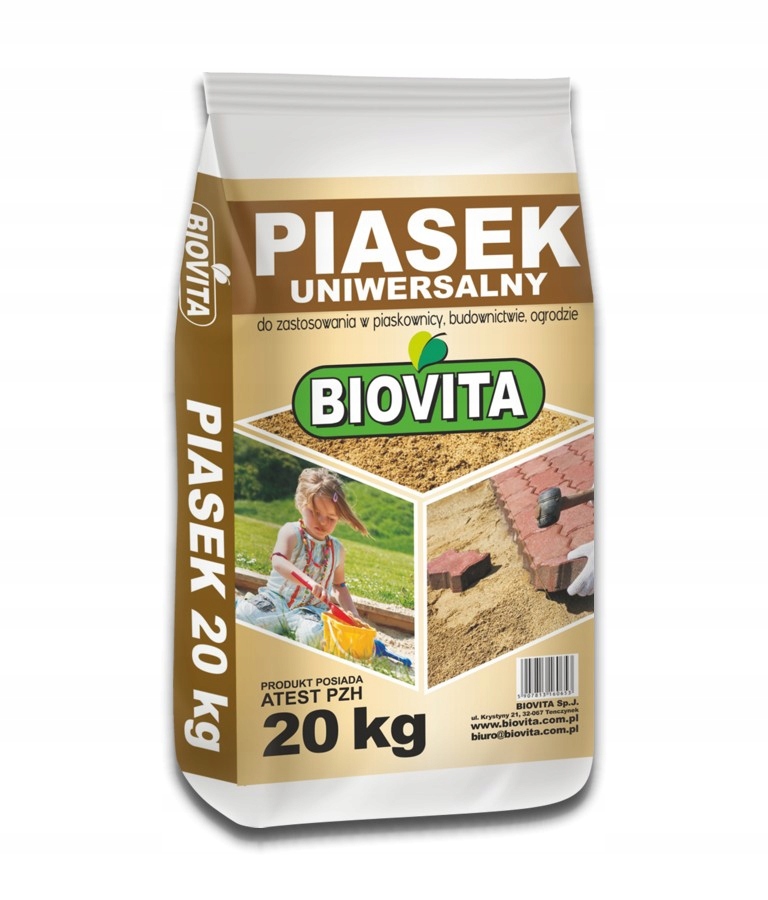 Biovita piesok do pieskoviska univerzálny 20 kg