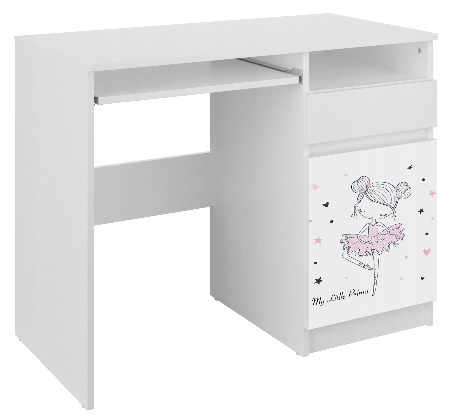 Babyboodream baby boo 96 x 50 x 76 cm biely stôl
