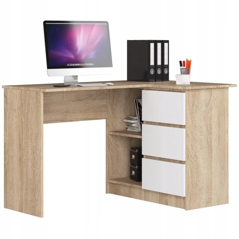 Obdĺžnikový stôl Accord B16 vpravo 124 x 85 x 77 cm Sonoma Oak