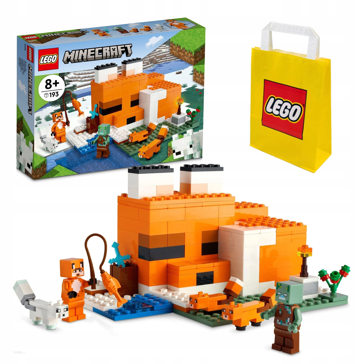 LEGO Minecraft 21178 Fox Habitat