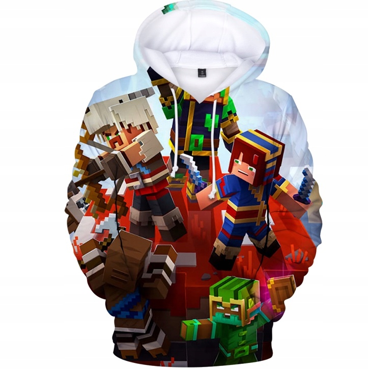 Mikina - Detská mikina Minecraft