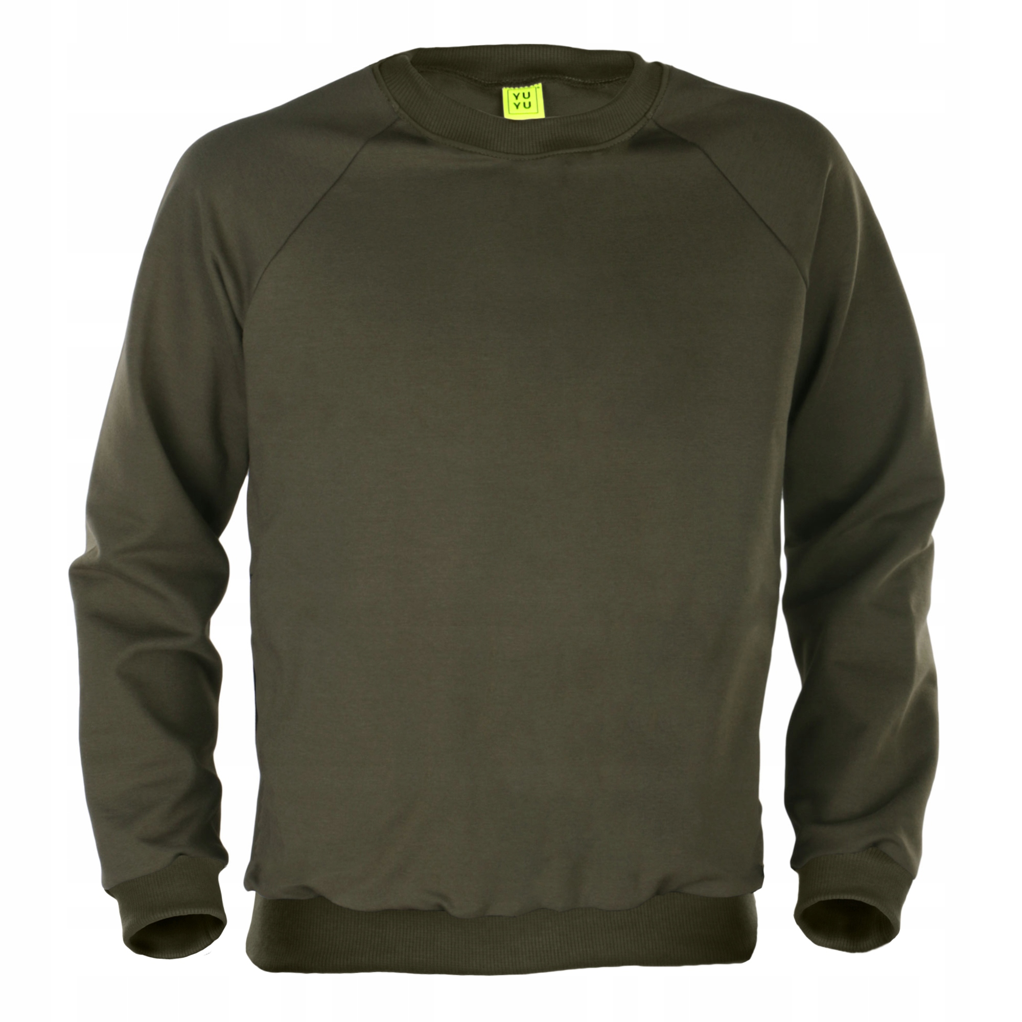 Mikina - Detská mikina veľkosť 164 Khaki s dlhým rukávom