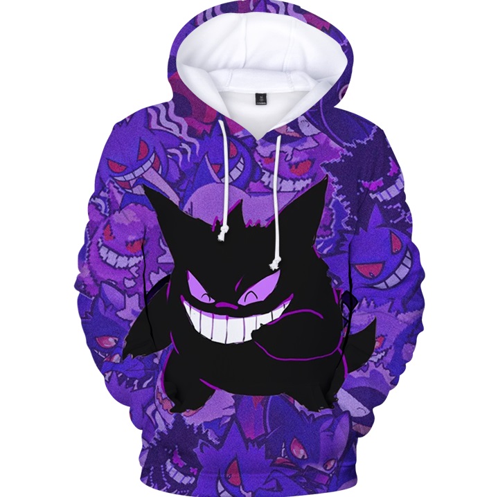 Mikina - Pokémon gengar mikina všetky vzory veľkostí