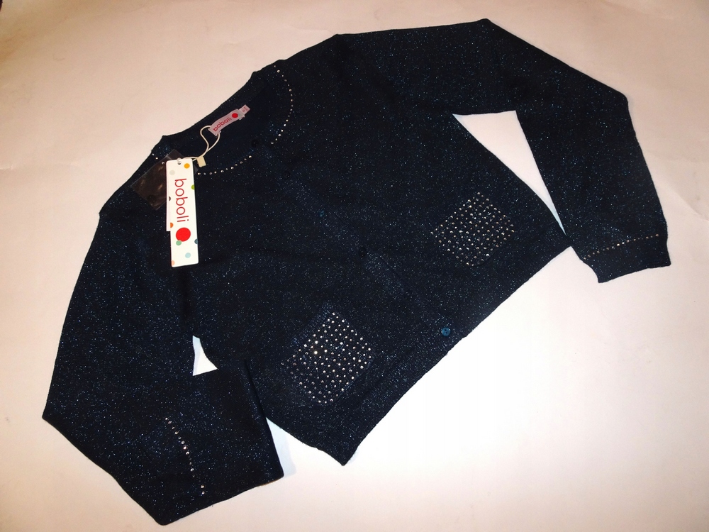 Detský sveter - Sveter Boboli 152 Navy modrá