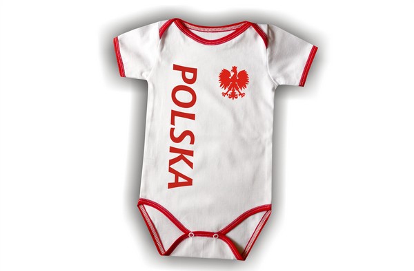 Detské body - Bavlna s krátkym rukávom tela, veľkosti 68 pripevnená západkou