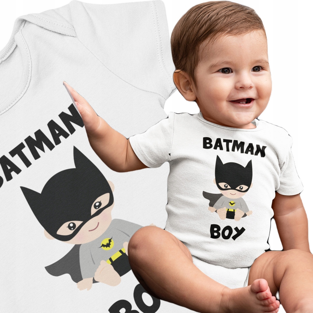 Detské body - Body, krátky rukáv z bavlny Meeboo veľkosť 92, zapínanie na patentku