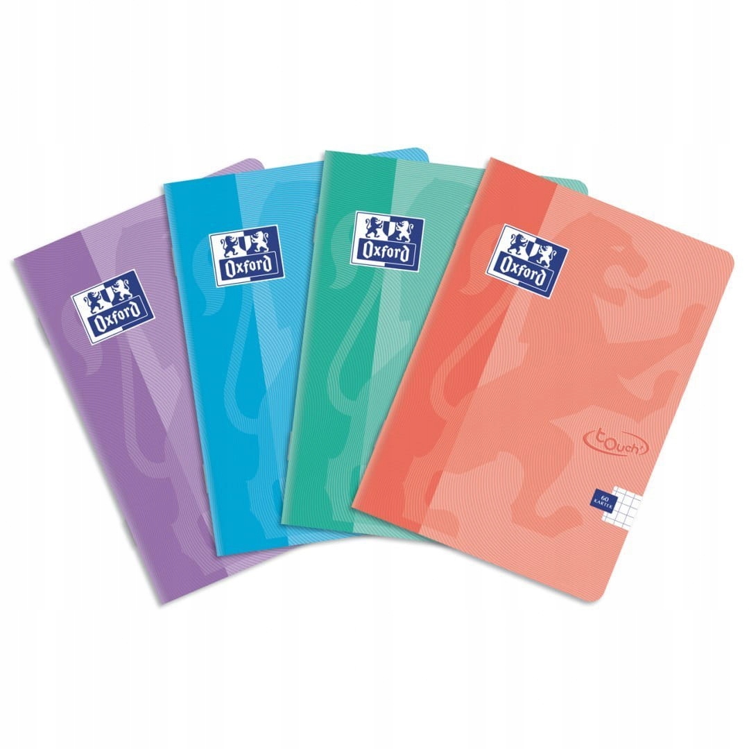 Druion Oxford A5 Granc 96 Pastel Mix Cards 4 PCS