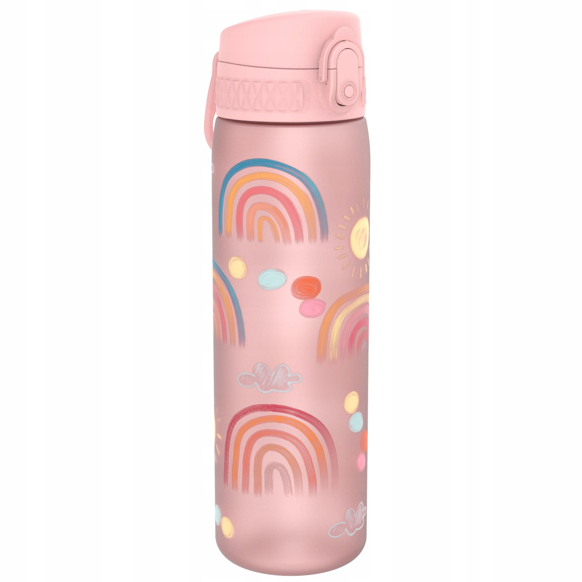 Detský desiatový box, fľaša - Fľaša fľaše pre deti 500 ml dúhový ión8