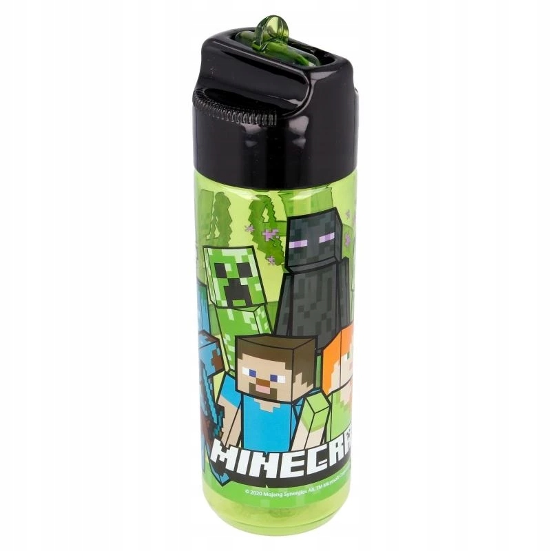 Detský desiatový box, fľaša - Fľaša fľaše Minecraft 540 ml
