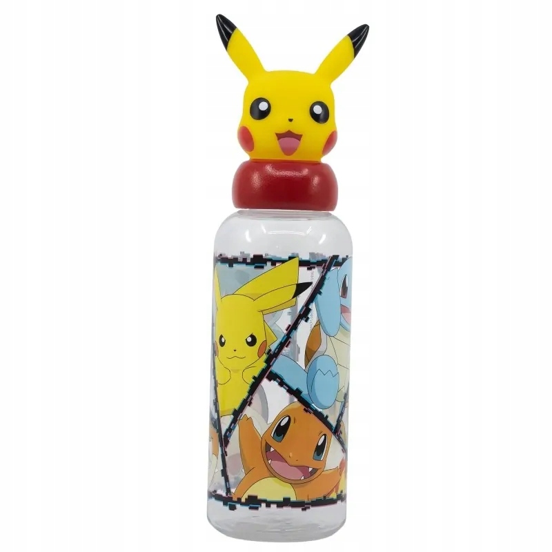 Detský desiatový box, fľaša - Fľaša fľaša Pokémon Pikachu orech