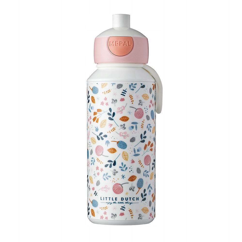 Detský desiatový box, fľaša - Fľaša na pop-up nápojy Malé holandské Mepal 400 ml