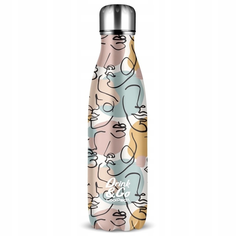 Detský desiatový box, fľaša - Fľaše Thermos bidon coolpack 500 ml art deco módne