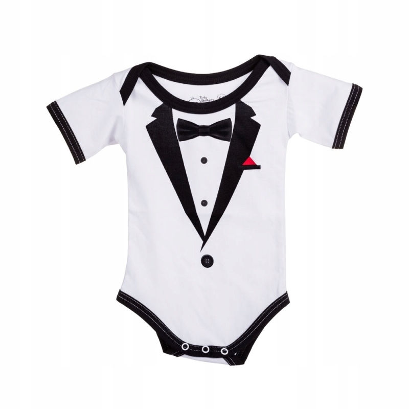 Detské body - Body Body baby gaggets bavlna veľkosť 1 pripevnená západkou
