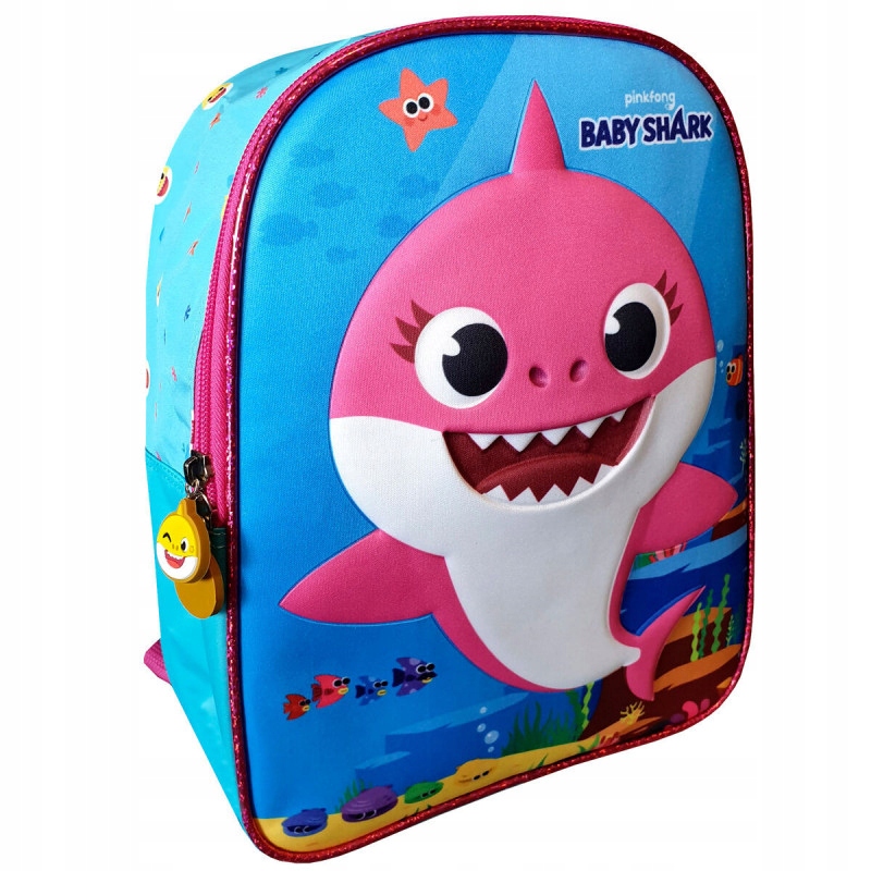 Predškolský batoh - Baby Shark batoh 3D batoh 070