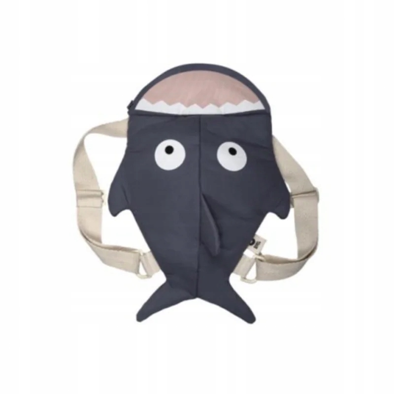 Predškolský batoh - Baby uhryzne detský batoh Shark Slate Blue