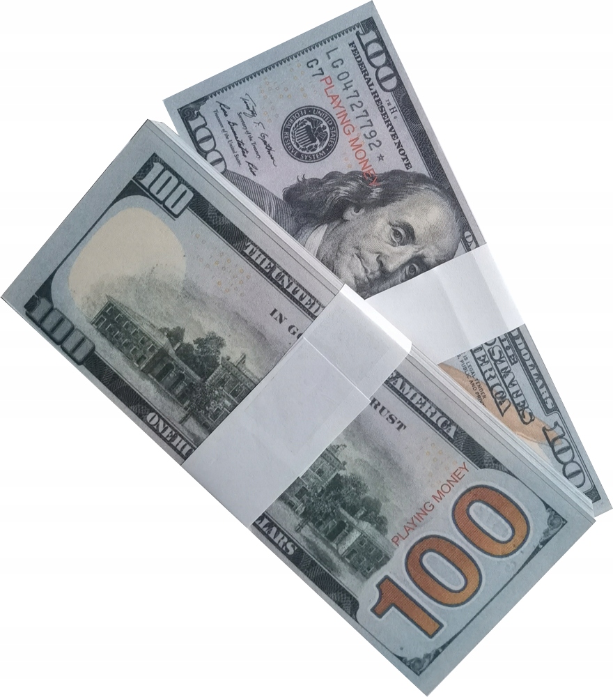 Učebná hračka na počítanie - Banky pre zábavu a učenie sa 100 dolárov vo výške 100 dolárov