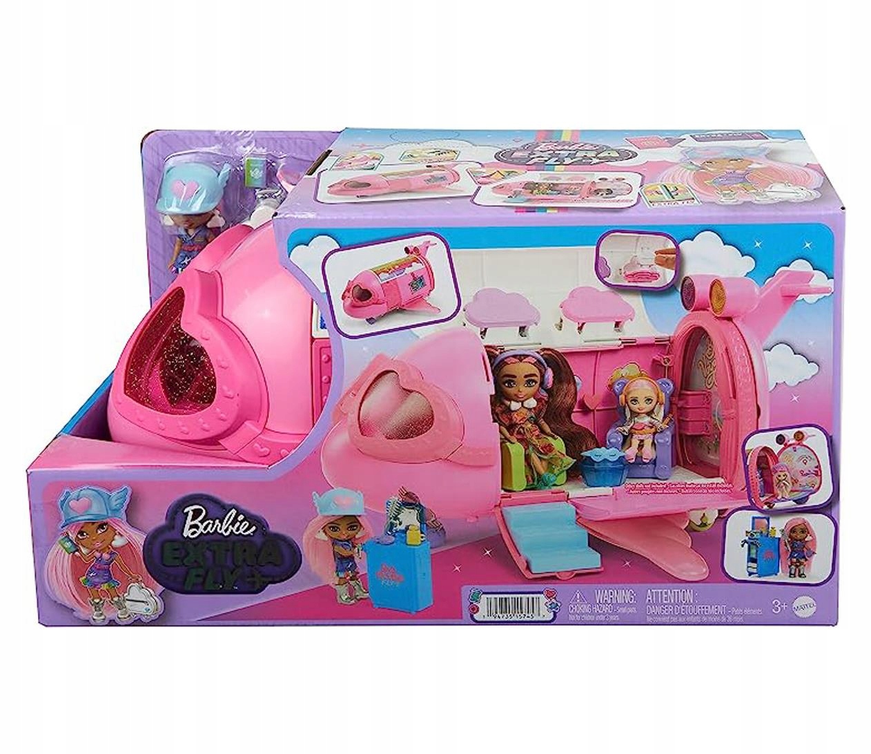 Barbie Extra lietadlo HPF72