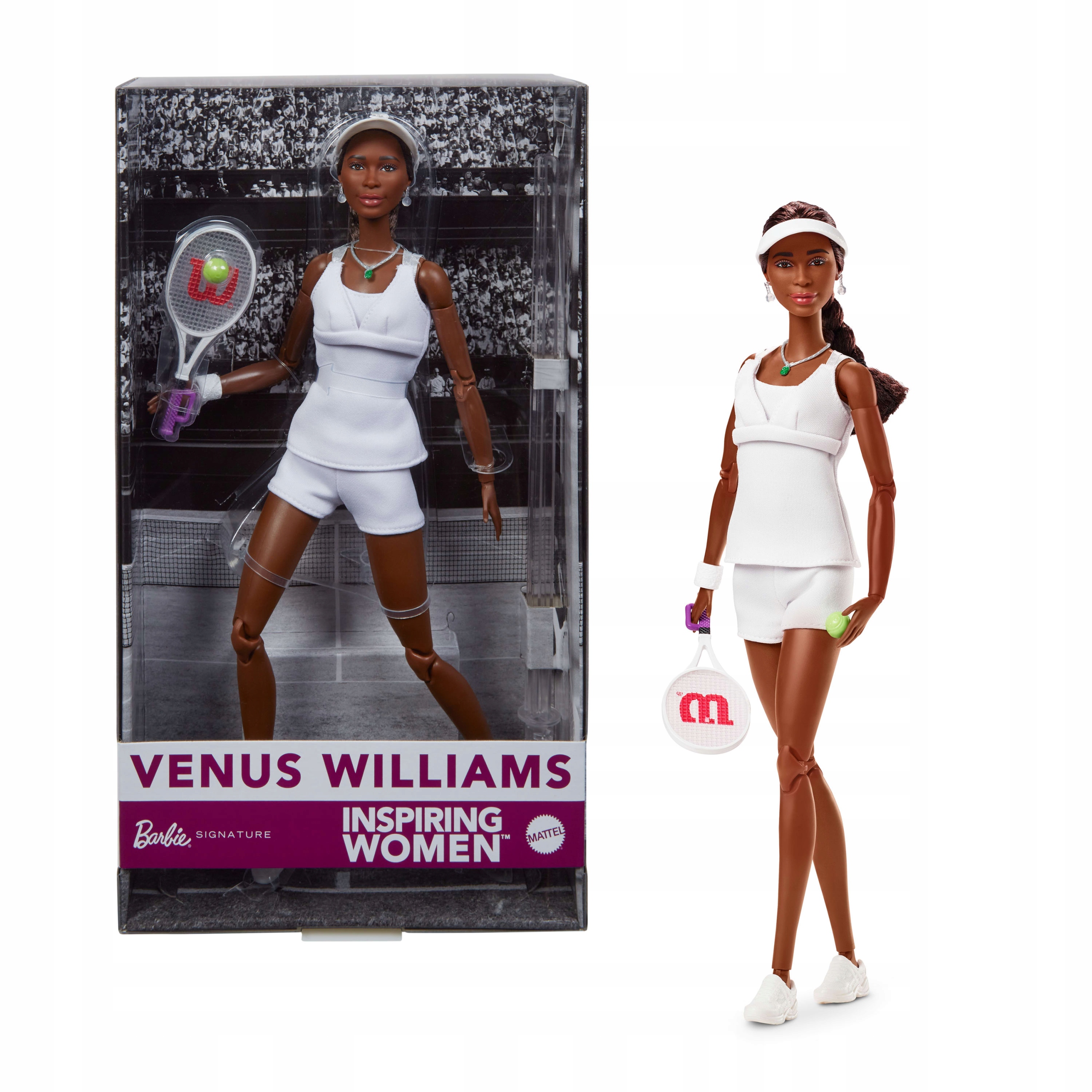 Venus Williams Barbie Inšpirujúca bábika pre ženy