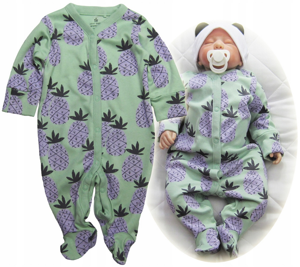 Dojčensky overal - PAJACYK ENGLISH BRAND 74 PURPLE, GREEN