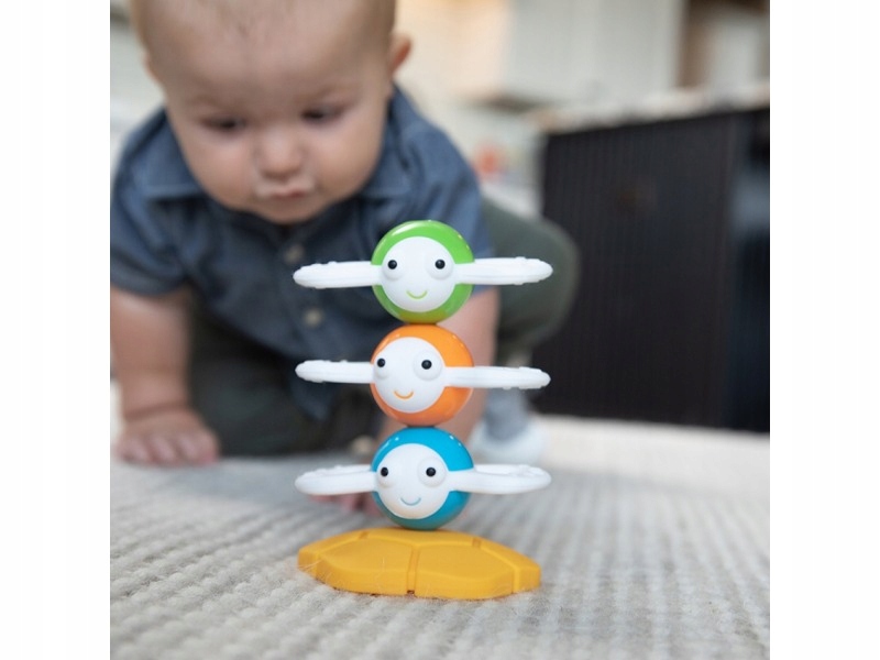 Magnetická veža Fat Brain Toys Dizzy Bees