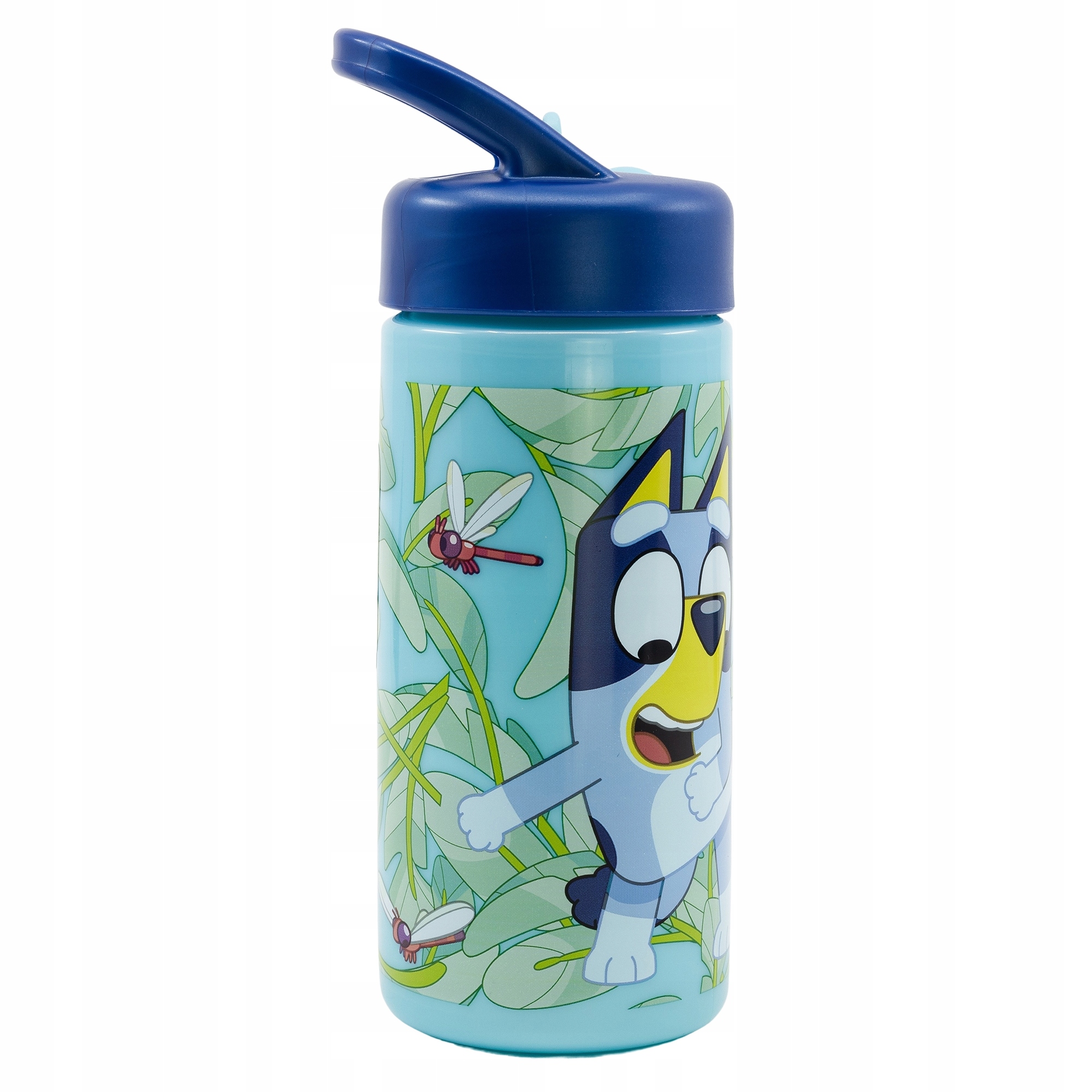 Detský desiatový box, fľaša - Bluey Tritan 410 ml Školská fľaša na školský výcvik