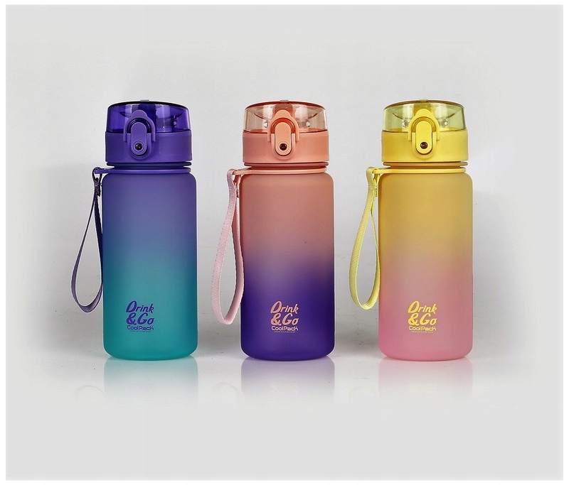 Detský desiatový box, fľaša - Bodon Brisk Minigradient 400 ml mix coolpack 2022,