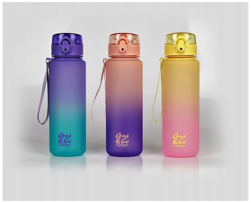 Detský desiatový box, fľaša - Bodon Brisk Gradient 600 ml mix Coolpack 2022, Pati