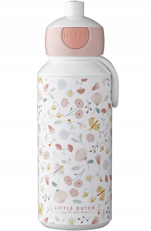 Detský desiatový box, fľaša - Mepal Campus Flower 400 ml Budon Bidon